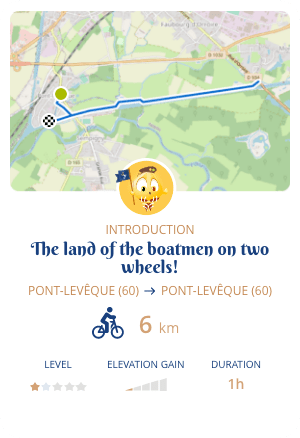 To “The land of the boatmen on two wheels!” (special bike route)