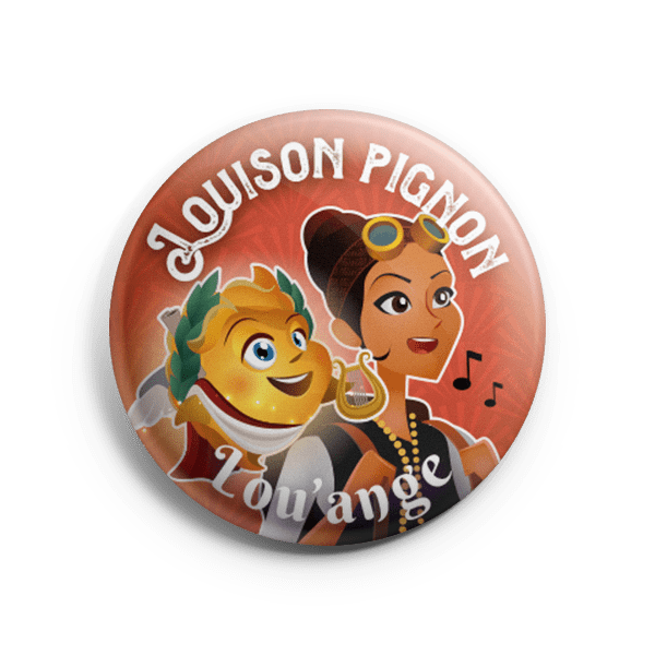 Badge physique Louange