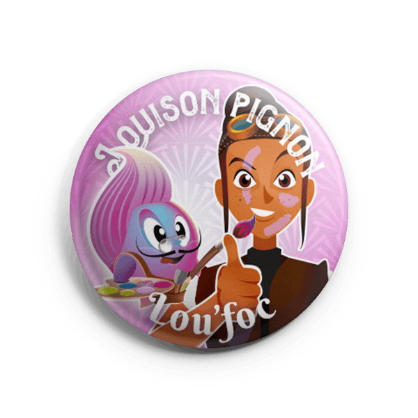 Badge physique Loufoc
