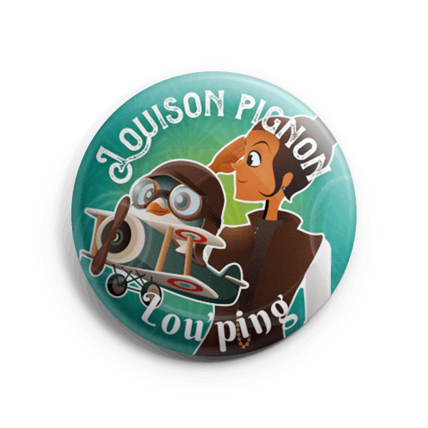 Badge physique Lou'ping
