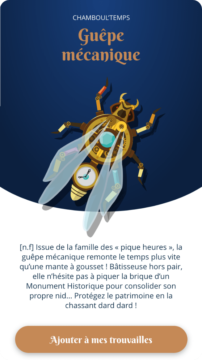 Débusquez enfin la cachette du Chamboul’temps !