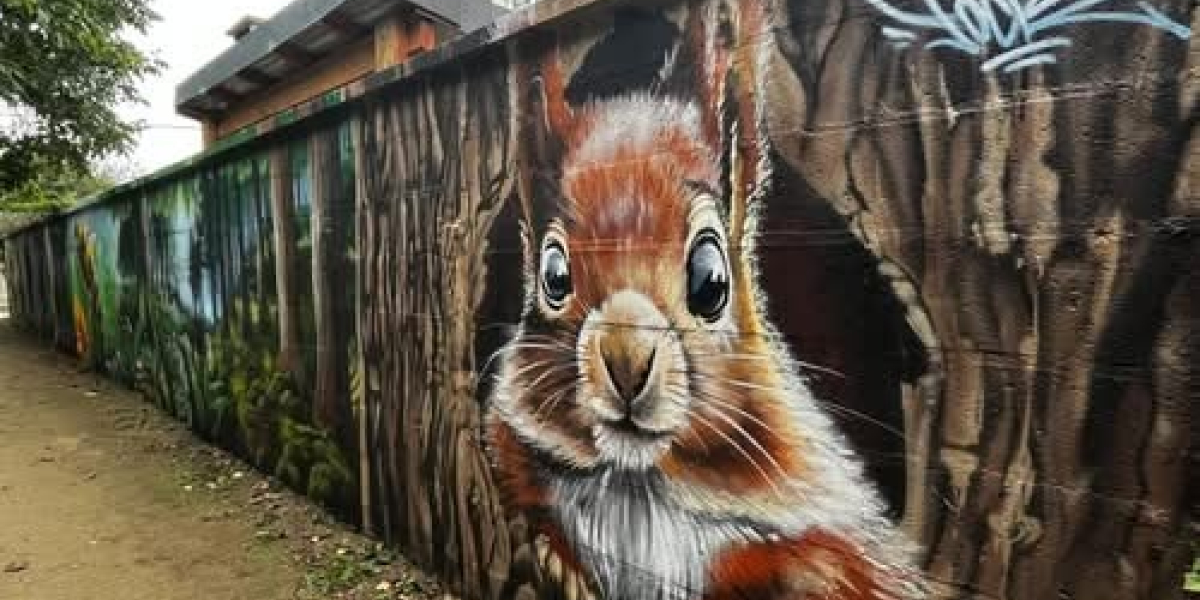 Nature en ville du street-artiste Aéro Jock dans la ruelle des Ursulines