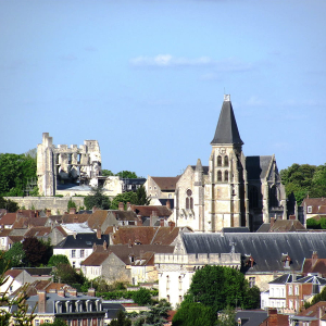 Vue sur le centre historique de Clermont