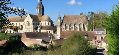 Point de vue sur l'abbaye ©Oise Tourisme